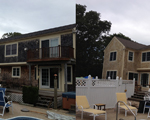 before after roof cleaning cape cod ma