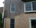 before after roof cleaning cape cod ma