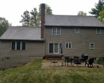 before after roof cleaning cape cod ma