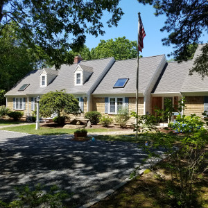 Roof cleaning and cedar shingle cleaning in Scraggy Neck, Falmouth, Ma